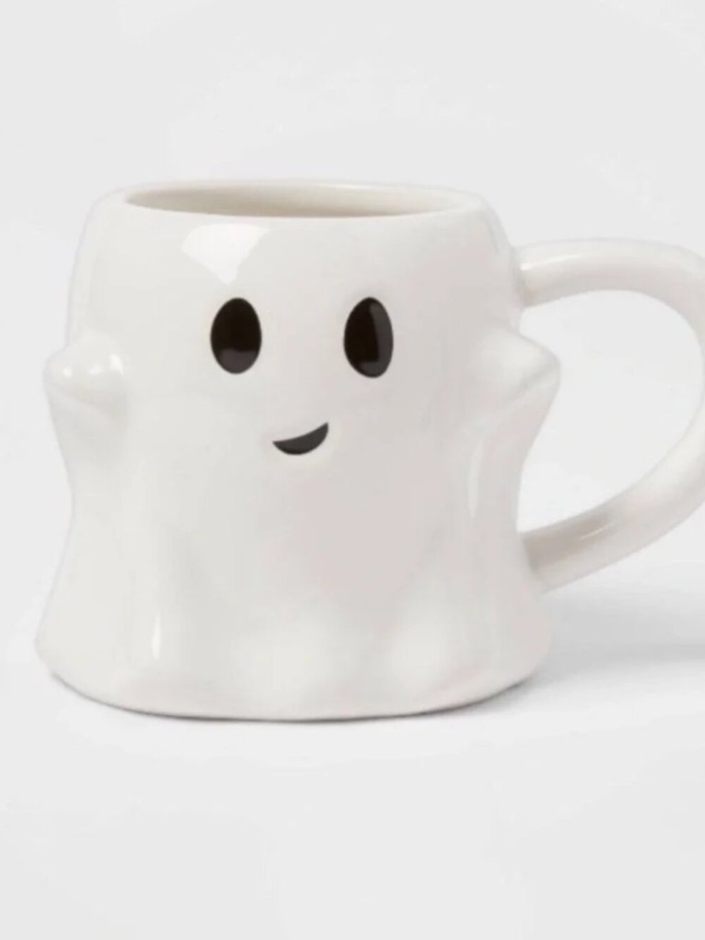 NWT! Threshold Stoneware Ghost Halloween Mug